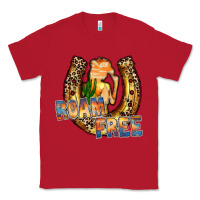 Red cowgirl horseshoe Classic Tee - RacoonDesign