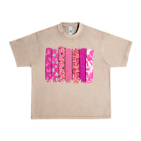 French Oak Cancer brushstroke Cancer Awareness Urban Heavy Tee - HowdyJamesFarm