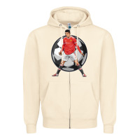 Sandshell cr7 soccer fan Zipper Hoodie - lanVoArt