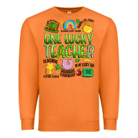 Carrot one lucky teacher lucky charm Premium Sweatshirt - Artiststas