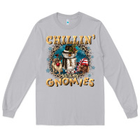 Moon Dust chillin with my gnomies Long Sleeve Tee - CowGirlArtShop