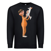 Black vector despicable me Premium Sweatshirt - lanVoArt
