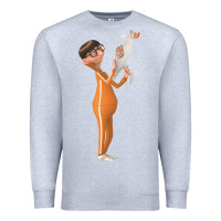 Heather Grey vector despicable me Premium Sweatshirt - lanVoArt