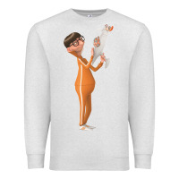 Oatmeal Heather vector despicable me Premium Sweatshirt - lanVoArt