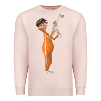 Pale Pink vector despicable me Premium Sweatshirt - lanVoArt
