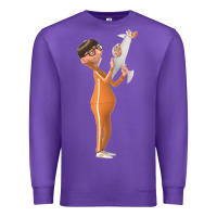 Purple vector despicable me Premium Sweatshirt - lanVoArt