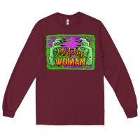 Burgundy witchy woman hands Long Sleeve Tee - Jasminsmagicworld