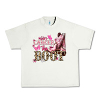 Pistachio Give Cancer the boot Cancer Awareness Urban Heavy Tee - HowdyJamesFarm