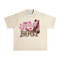 Sandshell Give Cancer the boot Cancer Awareness Urban Heavy Tee - HowdyJamesFarm