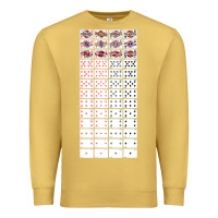 Antique Gold deck of cards   joke gifts   playing cards Premium Sweatshirt - lanVoArt