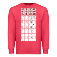 Cardinal deck of cards   joke gifts   playing cards Premium Sweatshirt - lanVoArt