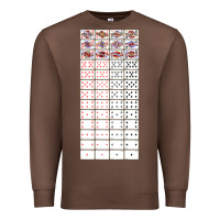 Chestnut deck of cards   joke gifts   playing cards Premium Sweatshirt - lanVoArt