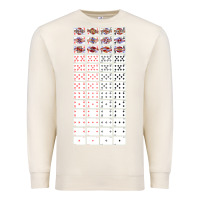 Sandshell deck of cards   joke gifts   playing cards Premium Sweatshirt - lanVoArt