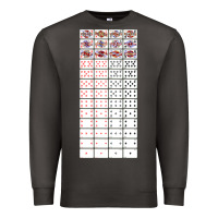Smoke deck of cards   joke gifts   playing cards Premium Sweatshirt - lanVoArt