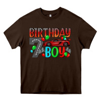 Chocolate Brown birthday boy Heavy Core Tee - BundleAndBundleShop