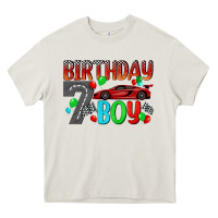 Cream birthday boy Heavy Core Tee - BundleAndBundleShop