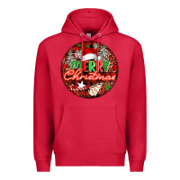 Cardinal Merry christmas Premium Hoodie - FaDigitalArtStudio