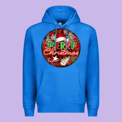 Merry Christmas Premium Hoodie Designed By Fadigitalartstudio