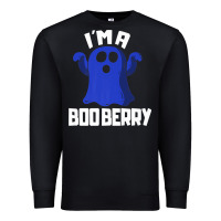 Black Boo Berry Halloween Funny Blueberry for Berries Fans Premium Premium Sweatshirt - lanVoArt