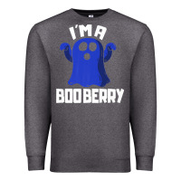 Charcoal Heather Boo Berry Halloween Funny Blueberry for Berries Fans Premium Premium Sweatshirt - lanVoArt