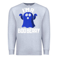 Heather Grey Boo Berry Halloween Funny Blueberry for Berries Fans Premium Premium Sweatshirt - lanVoArt