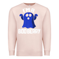 Pale Pink Boo Berry Halloween Funny Blueberry for Berries Fans Premium Premium Sweatshirt - lanVoArt