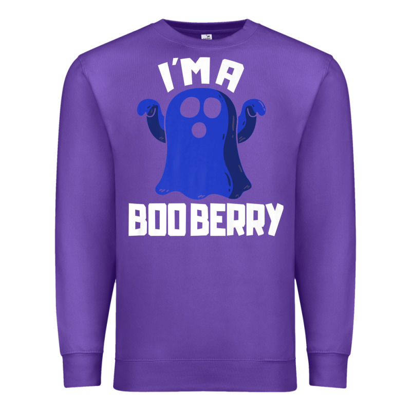 Boo Berry Halloween Funny Blueberry For Berries Fans Premium Premium Sweatshirt by lanVoArt | Teevron