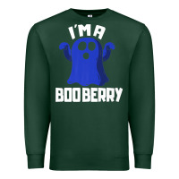 Sports Green Boo Berry Halloween Funny Blueberry for Berries Fans Premium Premium Sweatshirt - lanVoArt