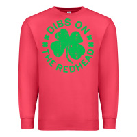 Cardinal dibs on the redhead  st patricks day Premium Sweatshirt - lanVoArt