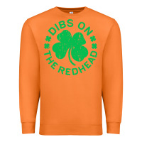 Carrot dibs on the redhead  st patricks day Premium Sweatshirt - lanVoArt