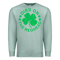 Seafoam dibs on the redhead  st patricks day Premium Sweatshirt - lanVoArt