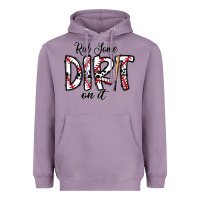 Lavender rub somedirt on it baseball Heavyweight Hoodie - CowhideDigitalArt