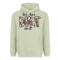 Matcha rub somedirt on it baseball Heavyweight Hoodie - CowhideDigitalArt