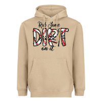 Mushroom rub somedirt on it baseball Heavyweight Hoodie - CowhideDigitalArt