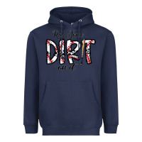 Navy rub somedirt on it baseball Heavyweight Hoodie - CowhideDigitalArt