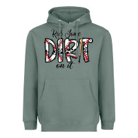 Sage rub somedirt on it baseball Heavyweight Hoodie - CowhideDigitalArt