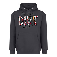 Smoke rub somedirt on it baseball Heavyweight Hoodie - CowhideDigitalArt