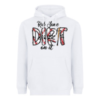 White rub somedirt on it baseball Heavyweight Hoodie - CowhideDigitalArt