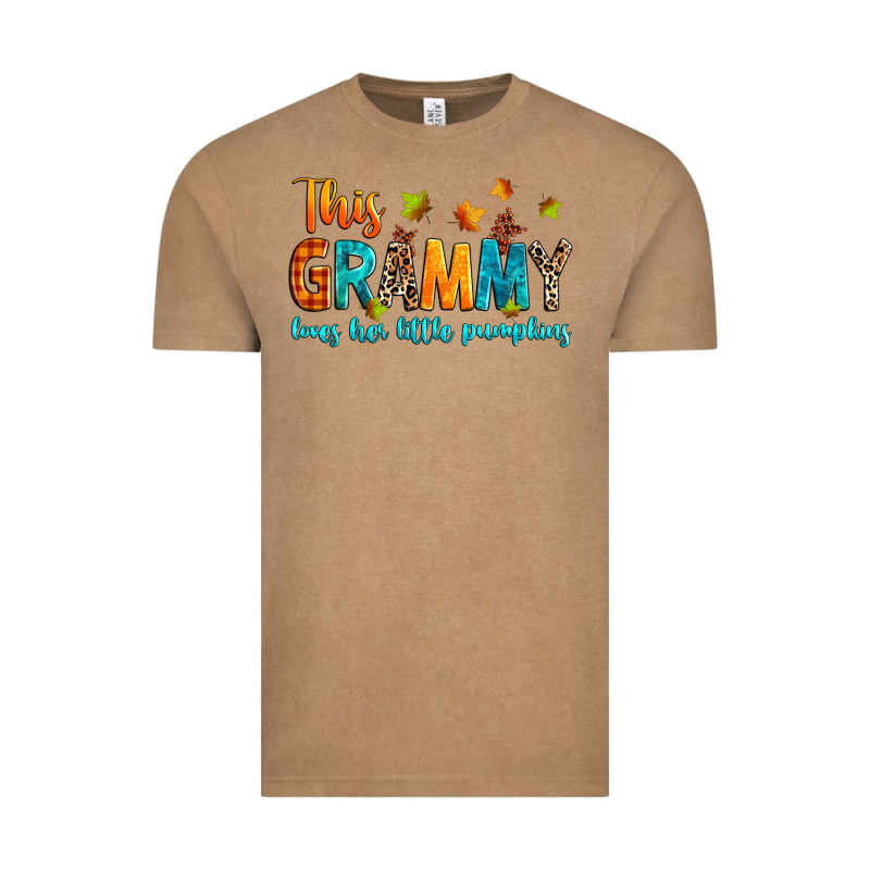 Customized This Grammy Loves Her Little Pumpkins Vintage Tee by texasbilliewilder | Teevron