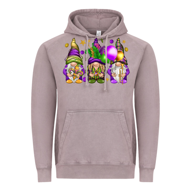 Mardi Gras Gnomies With Elements Vintage Hoodie by HowdyJamesFarm | Teevron