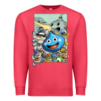 Cardinal dragon quest slime print Premium Sweatshirt - lanVoArt