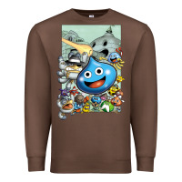 Chestnut dragon quest slime print Premium Sweatshirt - lanVoArt