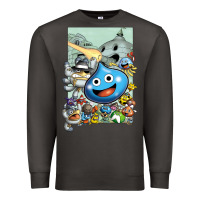 Smoke dragon quest slime print Premium Sweatshirt - lanVoArt