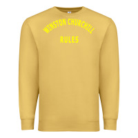 Antique Gold Trending Winston Churchill Rules Premium Sweatshirt - lanVoArt
