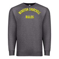 Charcoal Heather Trending Winston Churchill Rules Premium Sweatshirt - lanVoArt