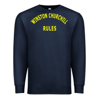 Navy Trending Winston Churchill Rules Premium Sweatshirt - lanVoArt