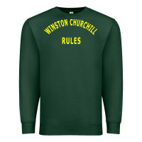 Sports Green Trending Winston Churchill Rules Premium Sweatshirt - lanVoArt