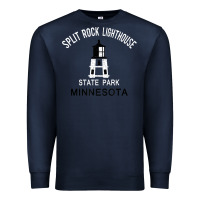 Navy Trending Split Rock Lighthouse Minnesota State Park Premium Sweatshirt - lanVoArt