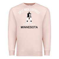 Pale Pink Trending Split Rock Lighthouse Minnesota State Park Premium Sweatshirt - lanVoArt