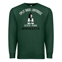 Sports Green Trending Split Rock Lighthouse Minnesota State Park Premium Sweatshirt - lanVoArt